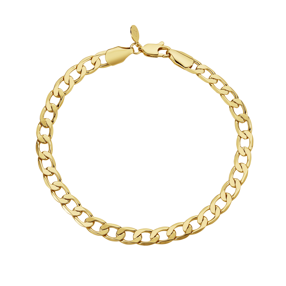 Gold Dipped, Matching Set Chains, Bracelets & Sets Curb Bundle Set 6mm - Gold