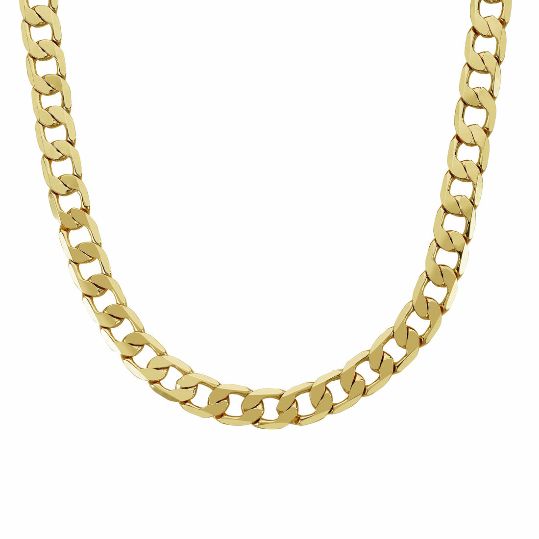 Gold Dipped Chains Curb Chain 12mm - Gold